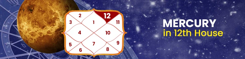 Mercury in 12th House Mercury in 12th House